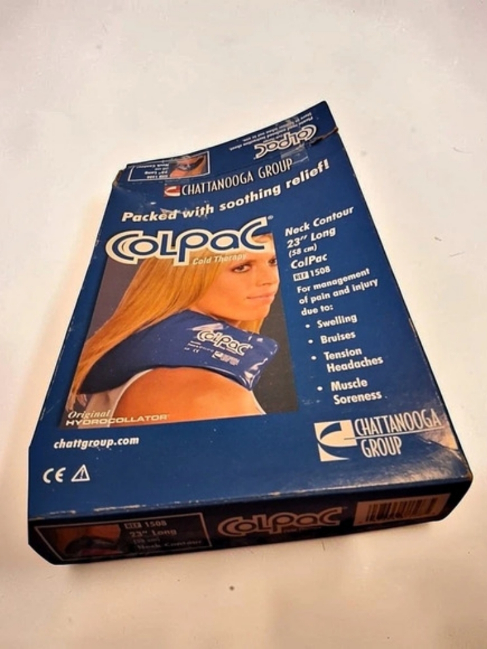 ColPac Neck Contour ColPac 23" Long Cold Therapy Neck Wrap Relaxing Stress